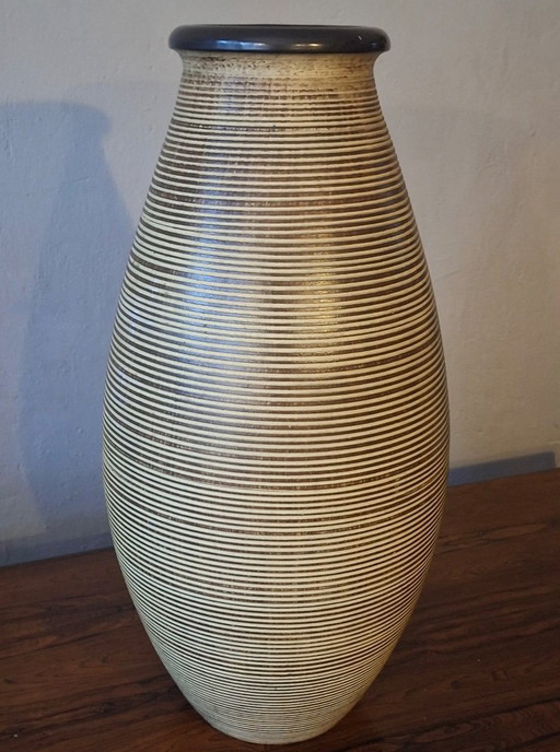 Large Mid Century Ceramic Floor Vase, 1960s