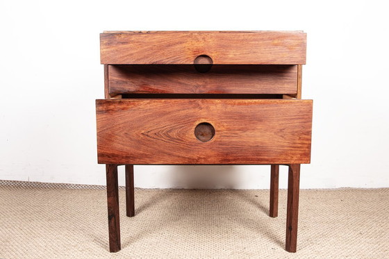 Image 1 of Deense palissanderhouten ladekast, model “Entre” van Kai Kristiansen voor Aksel Kjersgaard 1960.