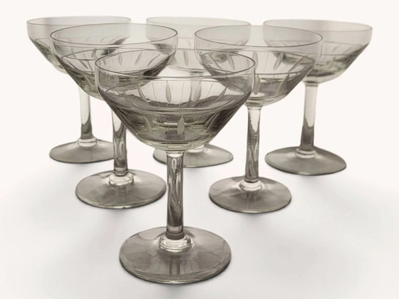 Set di bicchieri Art Déco da 24 pezzi – Bicchieri e caraffe, Crystal, Glass, Art Deco (photo 4 of 9)