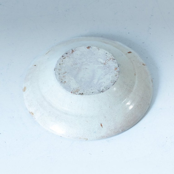 Image 1 of Set van drie antieke handgemaakte keramische borden, Italië circa 1900.