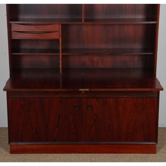 Image 1 of Scandinavian secretary in Rio rosewood by Erik Brouer, 1960