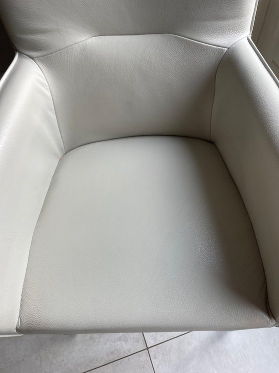 Image 1 of 4 Esszimmersessel aus Leder