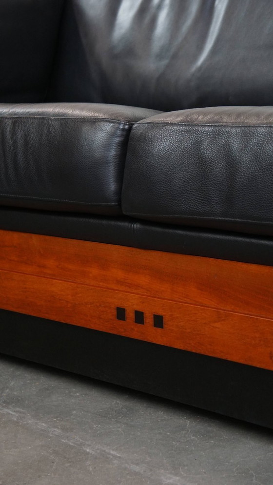 Image 1 of Art Deco Schuitema 2.5 seater design sofa model Baldwin from the Decoforma series with folding tops