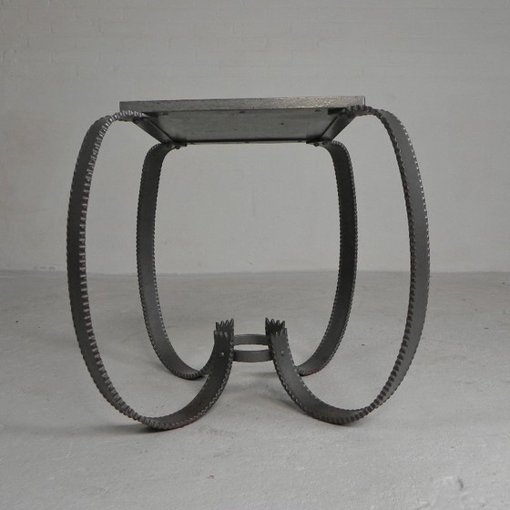 Image 1 of Brutalist salontafel, tegeltafel met 36 tegels, jaren 50