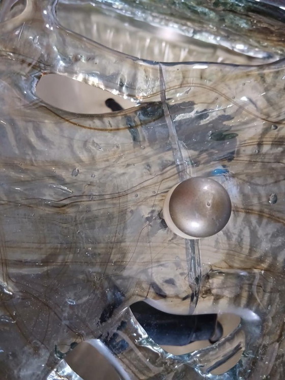 Image 1 of Vintage Style Mazzega Nason Murano Ceiling Light