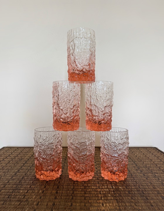 Image 1 of Verres Geoffrey Baxter Années 60