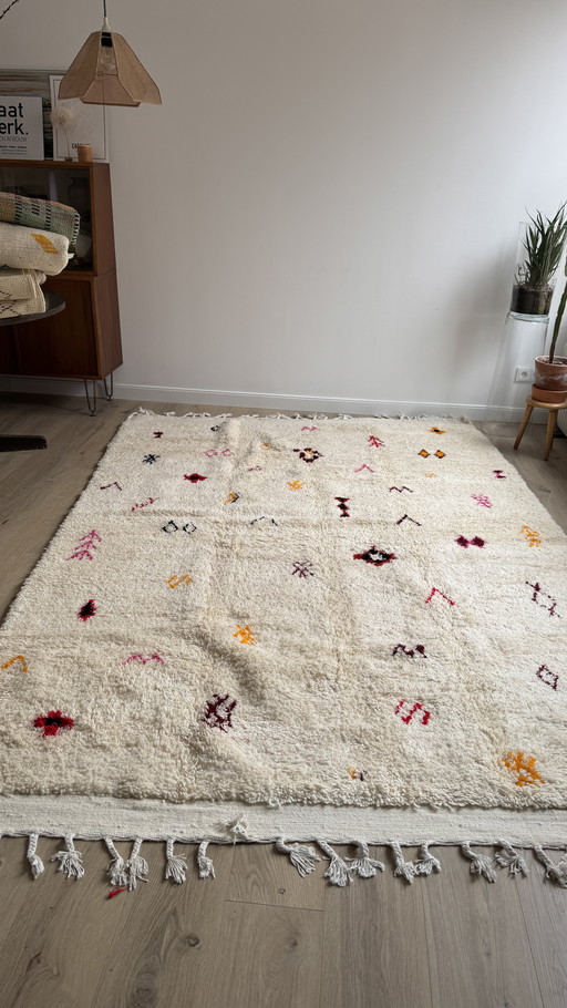 Berber vloerkleed, grafisch 200x300