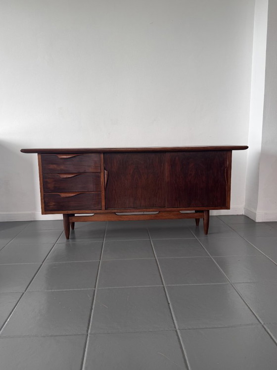 Image 1 of Rosewood sideboard from the 1960s, Nordic style.