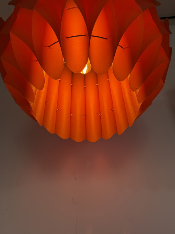 Image 1 of Vintage XL butterfly pendant lamp ‘60