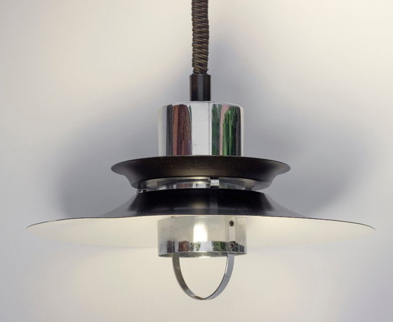 Image 1 of Zeldzame verstelbare hanglamp van Vitrika uit de jaren 70