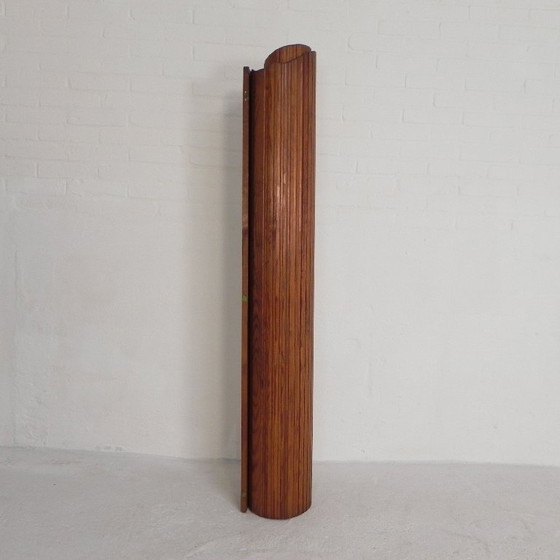 Image 1 of Separador de ambientes S.N.S.A. con listones de pino estilo Baumann, década de 1950.