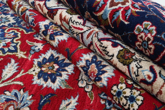 Image 1 of Alfombra persa Isfahán 4,40 x 3,20 Alfombra oriental fina n.º 4