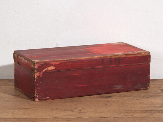 Ancienne boîte orientale rouge (c.1900) #18 – Armoires de rangement (photo 33 of 40)