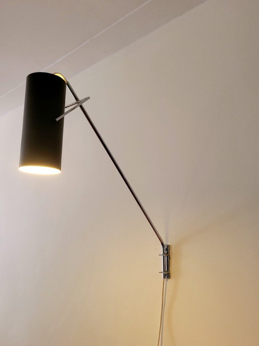 Minimalistische Wandleuchte, Modell C1505, von Raak Amsterdam 1950