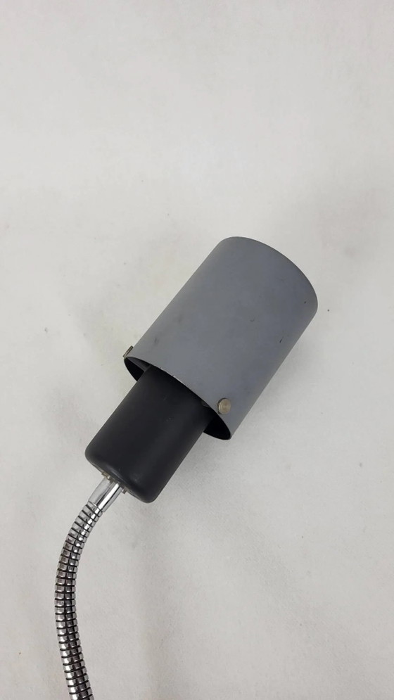 1960s flexible metal wall light (photo 6 of 13)