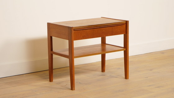 Image 1 of Vintage Ladekast | Nachtkastje | Audiomeubel | Teak