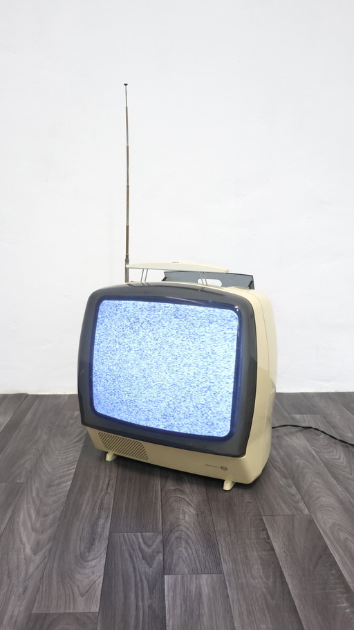 Televisión CGE Diseño de la era espacial Modernismo de los años setenta