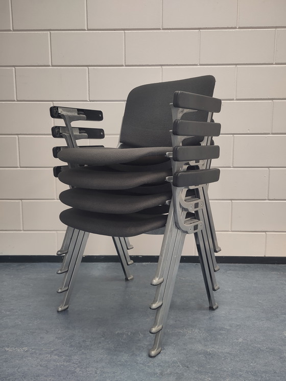 Image 1 of 4x chaise industrielle Wesifa