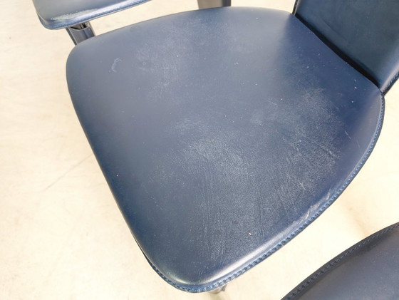 Image 1 of Conjunto original de 6 sillas Frag Psyra, diseño italiano, hechas a mano en los años 80.