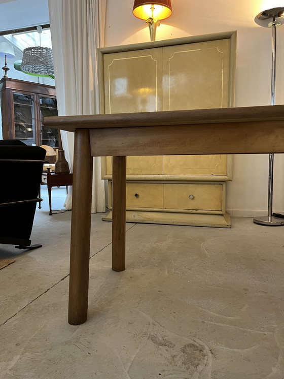 Image 1 of Tavolo da pranzo in faggio anni '50