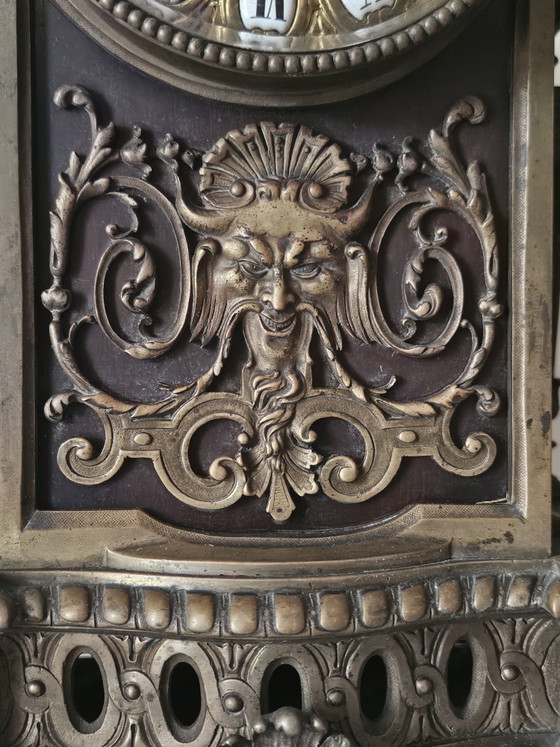 Embellecedores de chimenea de estilo neorrenacentista del siglo XIX. – Hersant, Relojes, Bronze (photo 3 of 14)