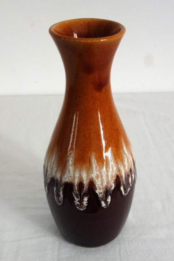 Image 1 of Jarrón de cerámica Fat Lava Bay, década de 1960