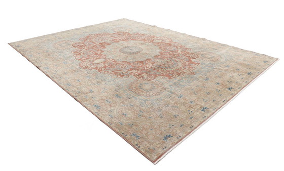 Image 1 of Origineel handgeknoopt oosters tapijt, vintage Art Modern stijl, 400 x 293 cm, uitstekende staat