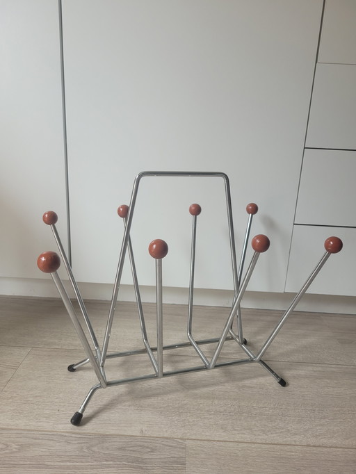 Plateau de lecture / porte-revues vintage Ikea Sputnik