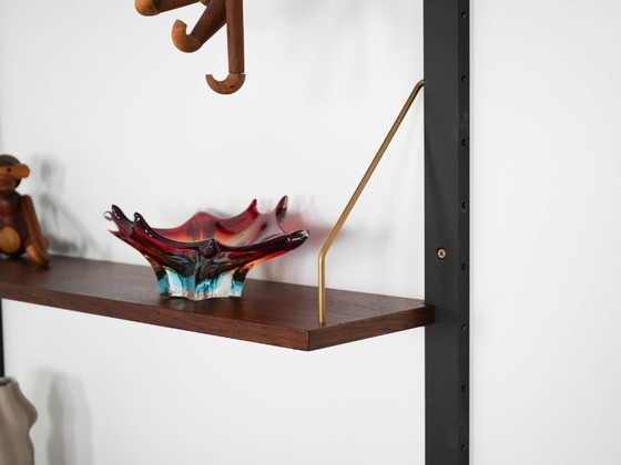 Image 1 of Teakhouten wandrek, Deens design, jaren 60, gemaakt in Denemarken.