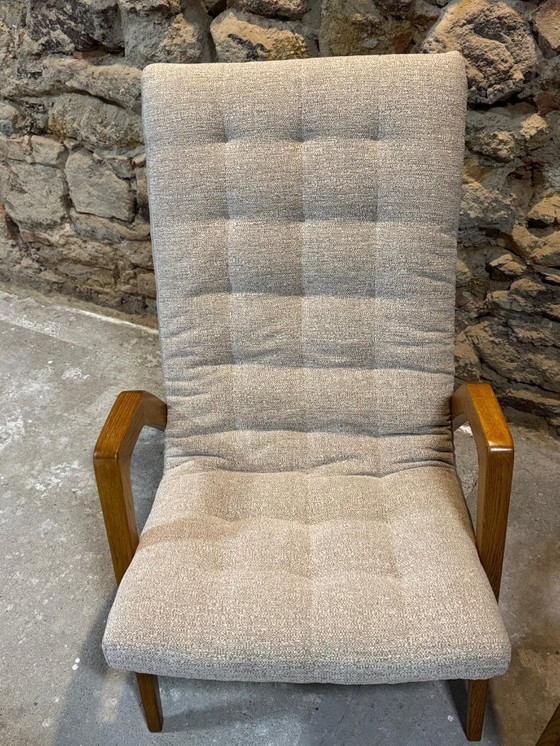 Image 1 of Coppia di Poltrone di Jan Vaněk, anni '40, Completamente Restaurate, Cecoslovacchia