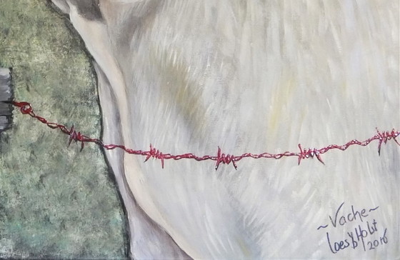 Image 1 of peinture "vache