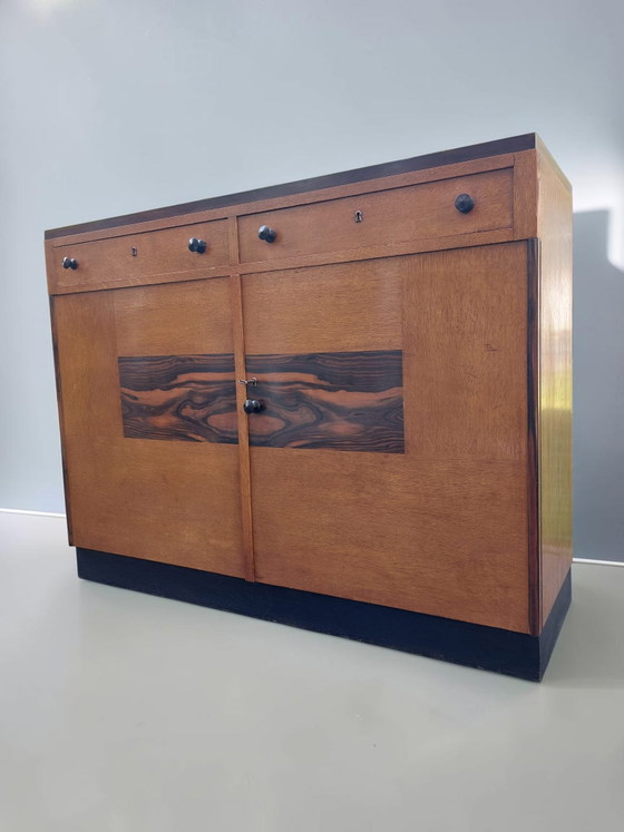 Hague School Sideboard Art Deco Cabinet – Wood (photo 3 of 9)