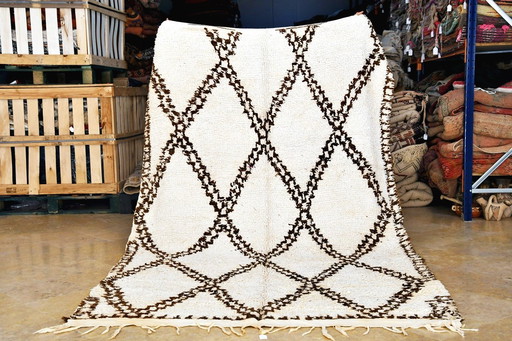 Tapis vintage Beni Ouarain - 263 x 161 cm