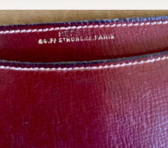 Rare Sac Pochette "Sac De Ville" HERMÈS D'Époque Art Déco (1925) – Pièce De Musée / Patrimoine – Sacs a main (photo 2 of 17)