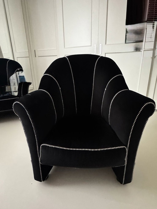 Fauteuil Koller de Wittmann Haus par Josef Hoffmann (2x)