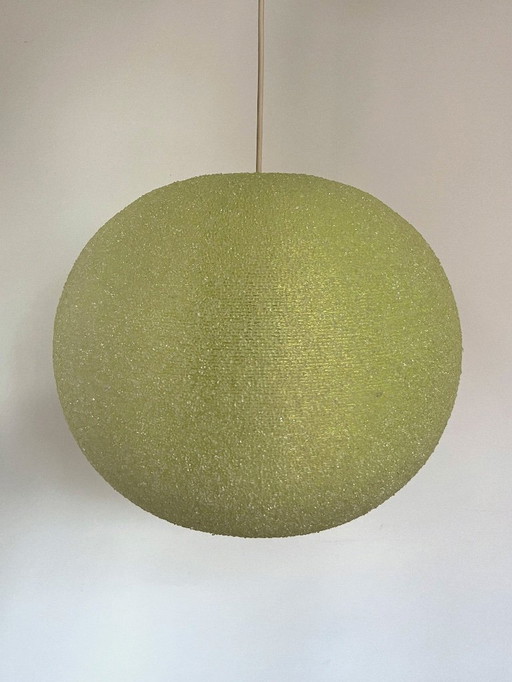 XL Vintage Sugar Ball Pendelleuchte Rotaflex 1960er Jahre