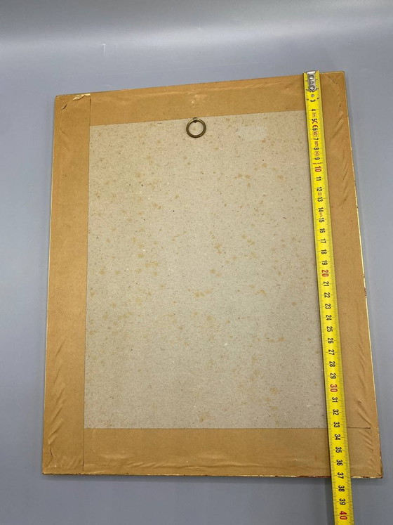 De Ontsnapping, prent naar Fragonard, gegraveerd door Massin en Couché, ingelijst – Decoratieve objecten (photo 4 of 5)