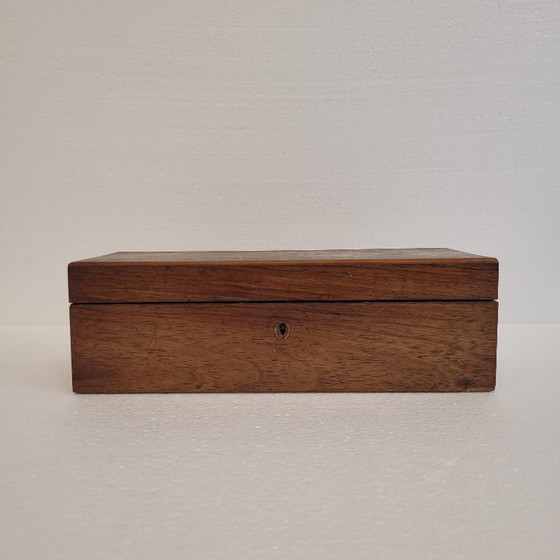 Image 1 of Caja para guantes, madera de palosanto, p. s. XX - Francia