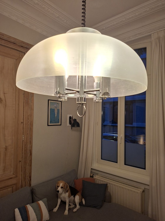 Guzzini ceiling lamp – Ceiling lights, Chrome, Plexiglass (photo 8 of 13)