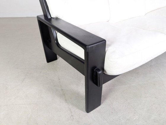 Image 1 of Original Asko Finland Sofa Couch Esko Pajamaes Three-Seater Leather