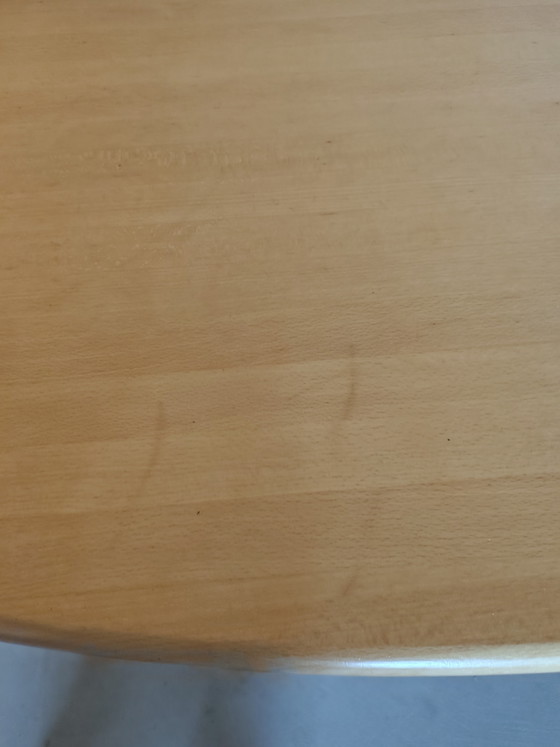Vintage Pendulum Dining Table – Stokke, Wood (photo 12 of 15)