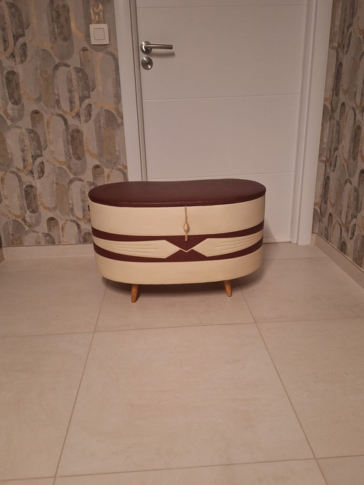 coffre de rangement des années 1950