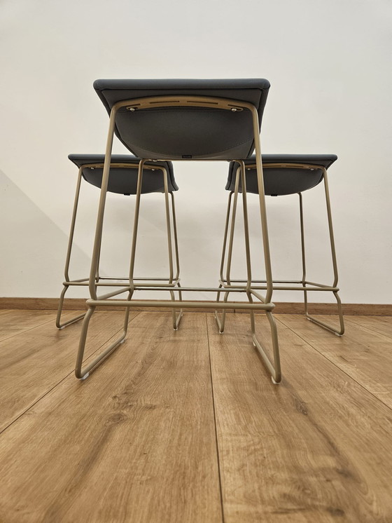 Image 1 of 3 x Viccarbe Last Minute sgabello medio, sgabello da bar, sgabello