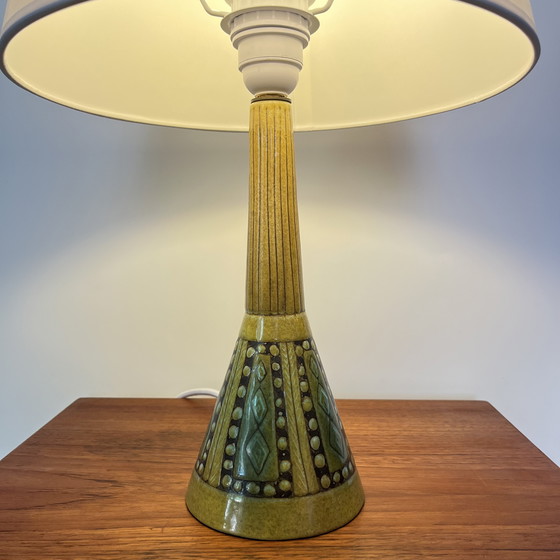 Image 1 of Vintage Scandinavian ceramic lamp, Sweden, 1960s