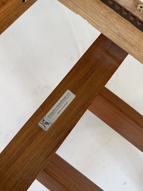 Vintage extendable teak dining table, Holstebro Møbelfabrik ‘70 – Wood, Metal (photo 14 of 15)