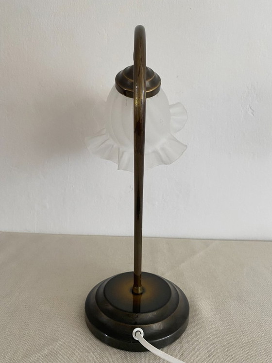 Vintage IKEA KUPLETT Table Lamp B9302, 1995 – Metal, Glass (photo 5 of 8)