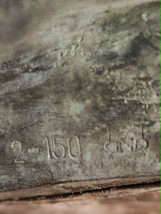 Bronzeskulptur der Zuneigung