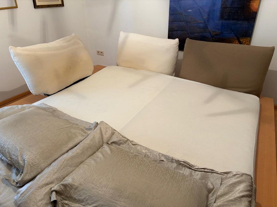 Image 1 of Design Ligne roset Peter Maly double bed with lattoflex