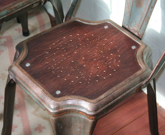 Image 1 of 4 sillas Fibrocit restauradas