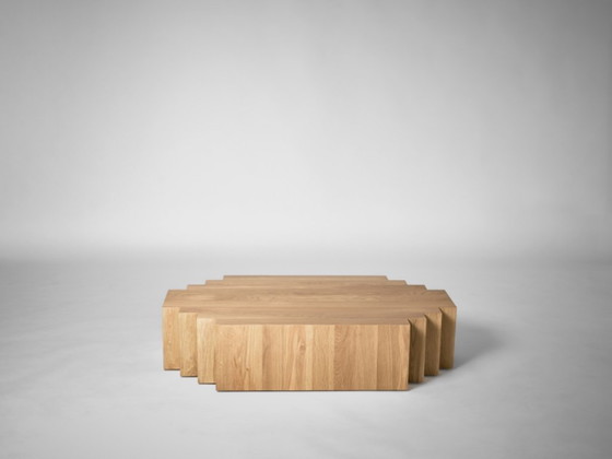 Image 1 of Salontafel Brut van Mokko Amsterdam - licht eiken